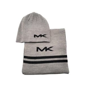 MICHAEL KORS Beanie Hat and Scarf Set